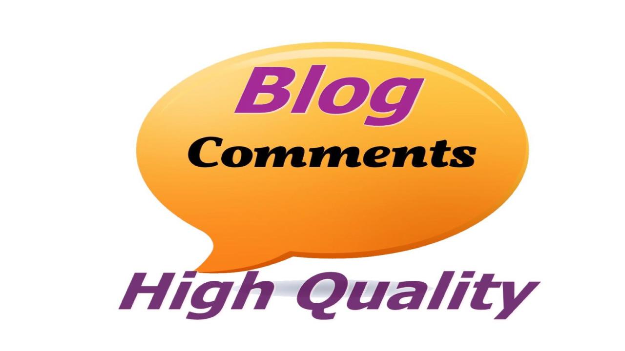 I will create 100 blog comments backlinks on high DA ...
