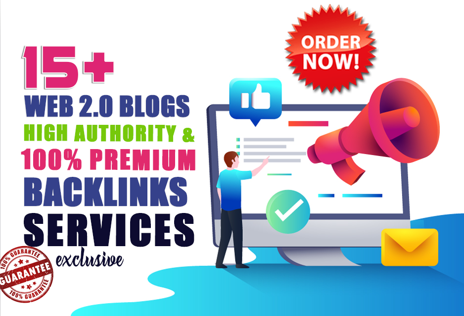 15+ Web2.0 Blog With 30 High DA Profile Backlinks and...