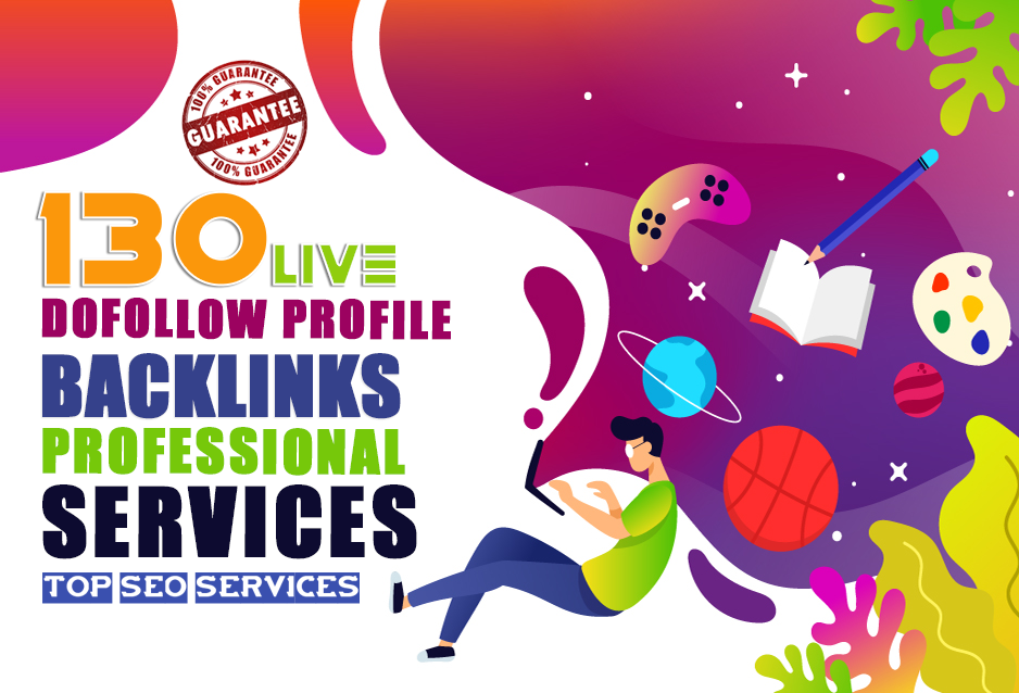 Manually Create 130 dofollow profile backlink da up t...