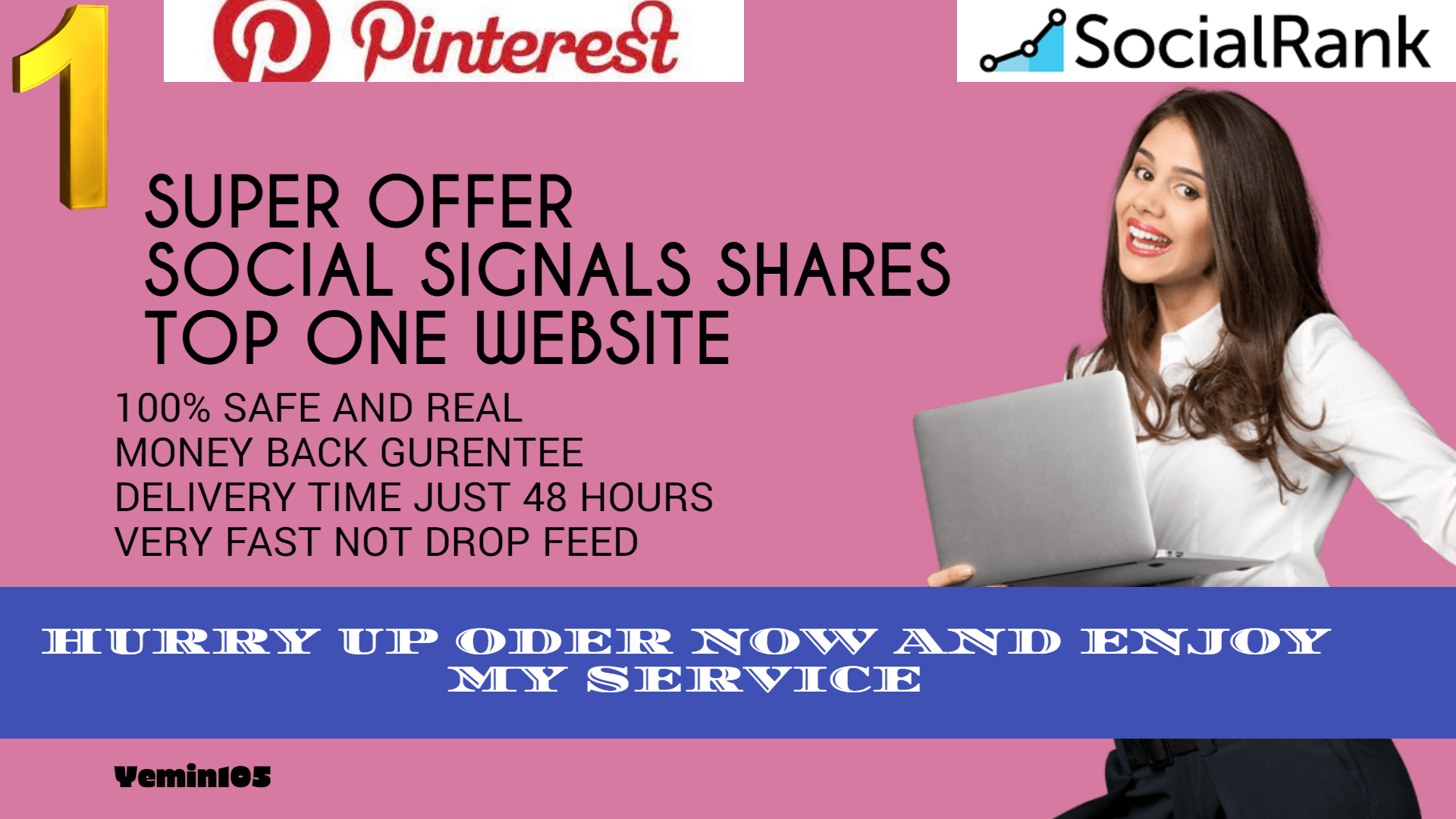 TOP PR 8 PINTERSET FASTREST OFFER 12,000+ HQ SOCIAL S...