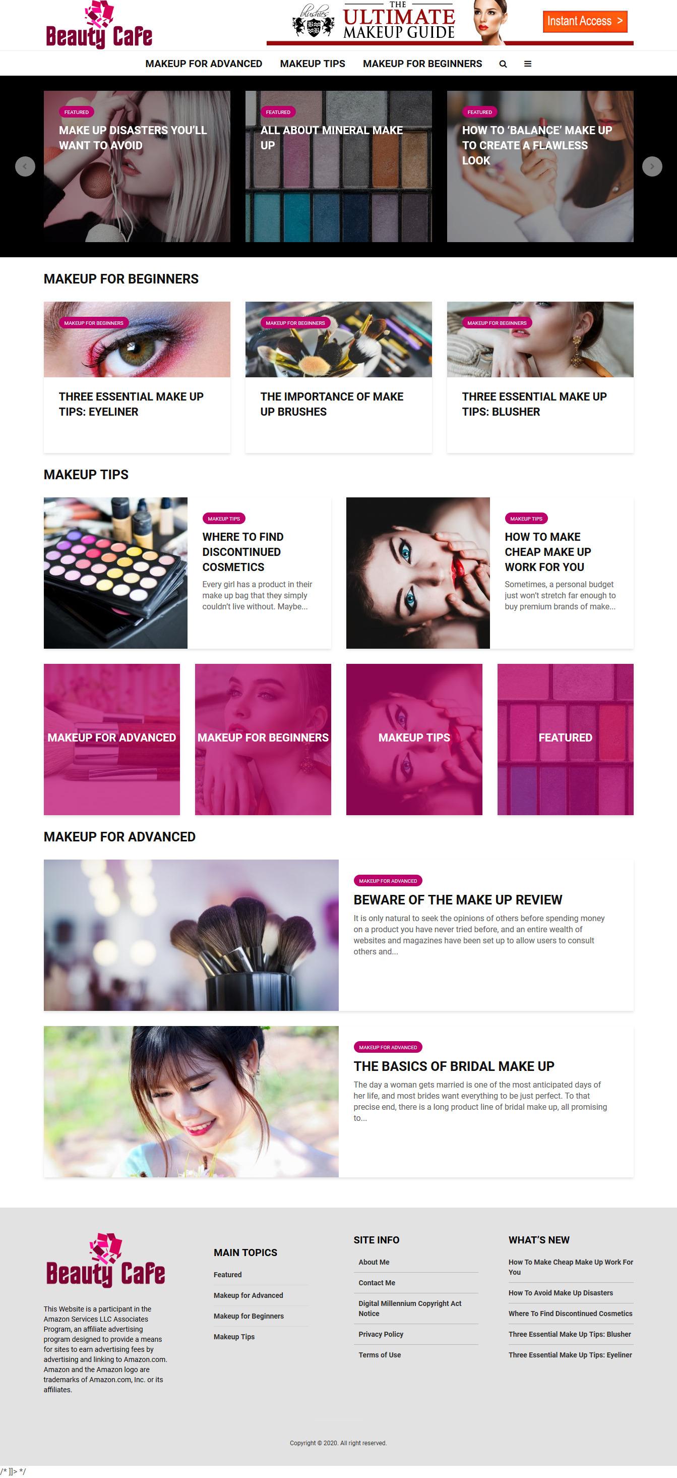 I will create for you professionally designed blog e-...