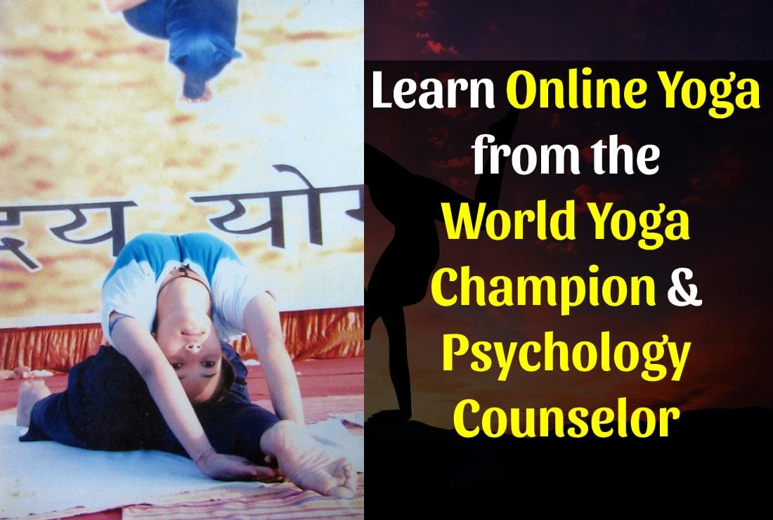 Learn online yoga from the world yoga champion and gl...
