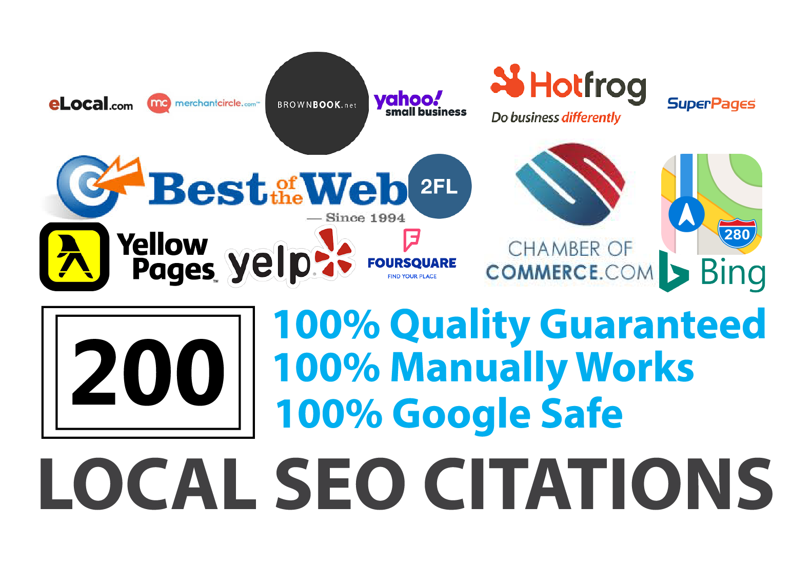 Build Top 200 Local SEO Citations For UK, AU, CA, ...