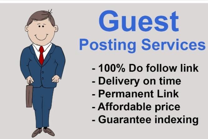 Hi, Do you want high quality guest posting service.