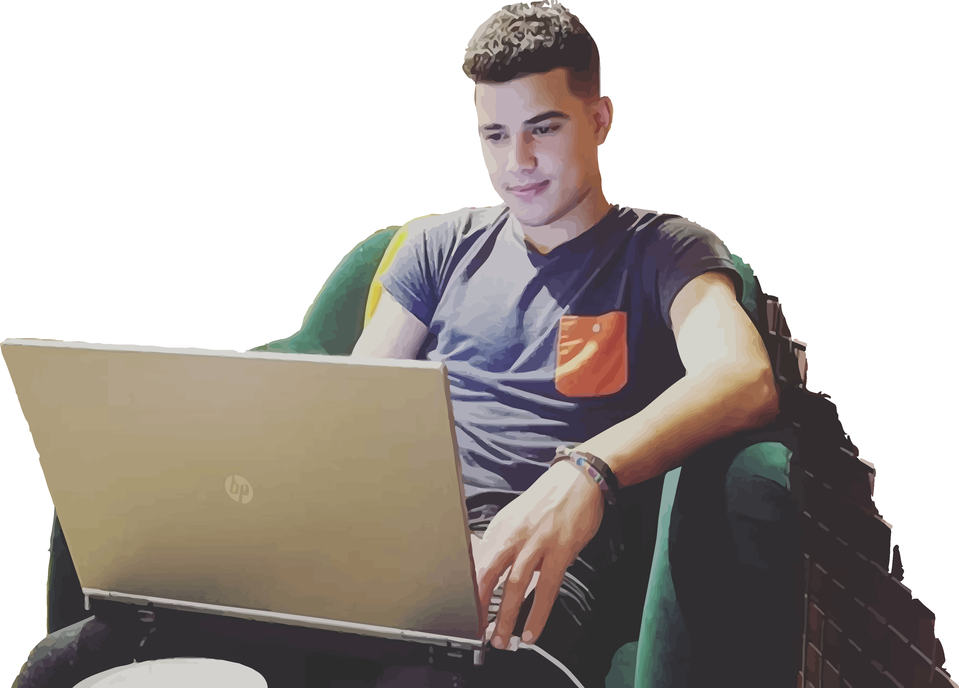 I will convert your picture into realistic vector ill...