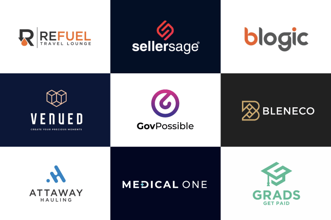 I will create modern minimalist business logo design ...