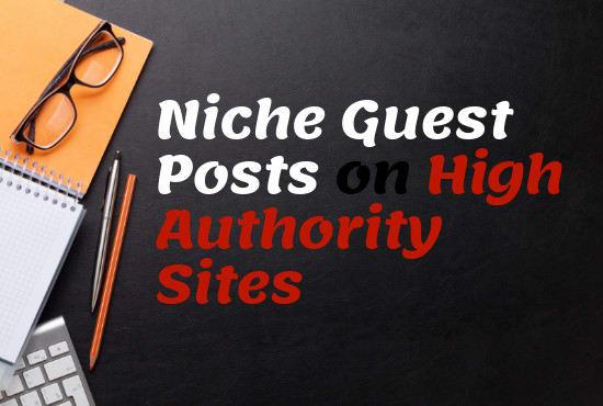 I will niche related guest post for news website and ...