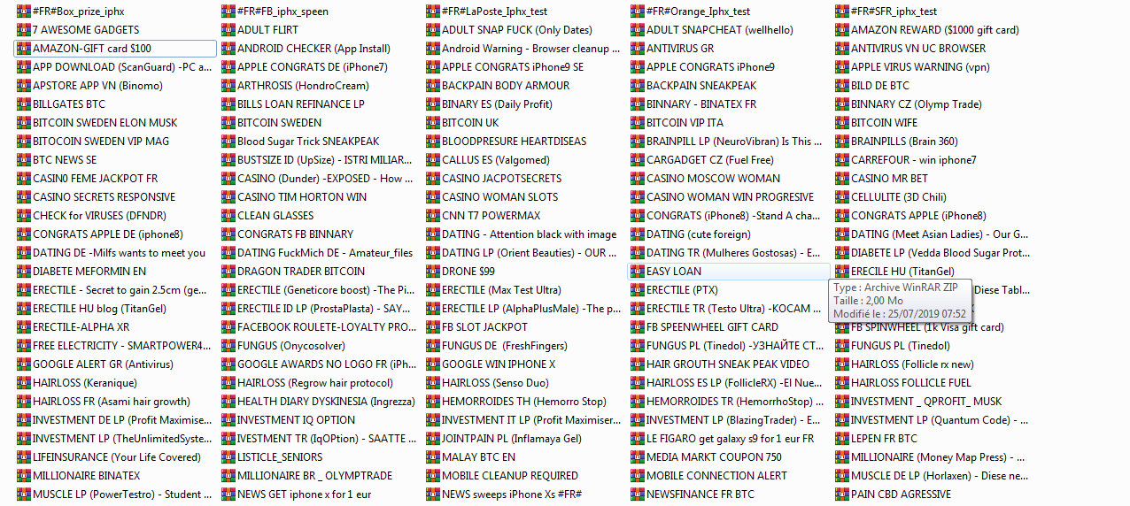 257 Landing page for CPA offers