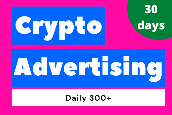 Latest crypto advertising visitors web traffic servic...