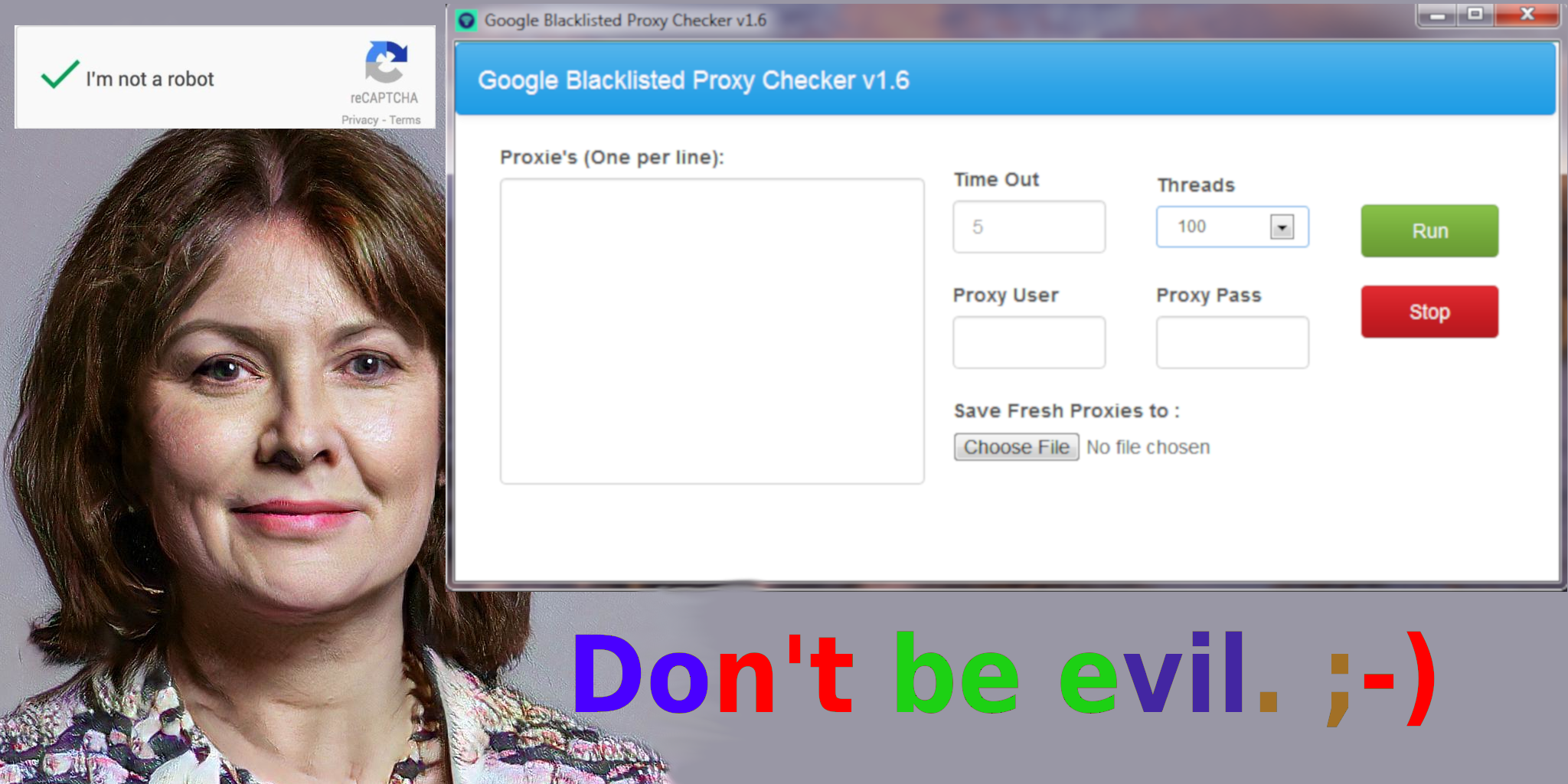 Google Blacklist Proxy Checker Bot