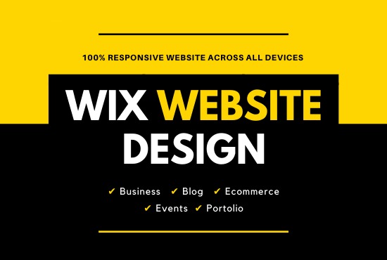 I Will Design, customize or redesign a beautiful wix...