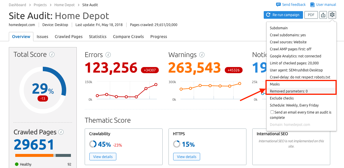 Website SEO Audit Using Semrush, Site Health Technic...