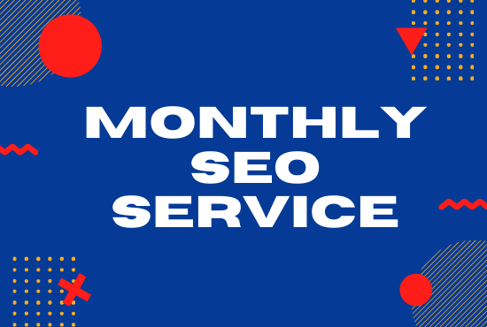 I will provide monthly SEO service, on and off page ...