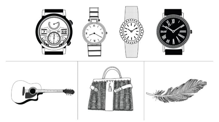 I will do line art illustration or black and white dr...