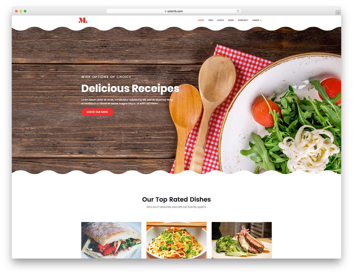 I will create dynamic professional restaurant wordpre...