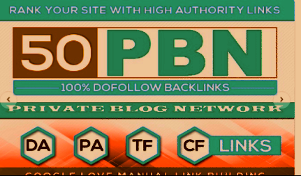 Create 50+PBN Blog Network with niche related article...