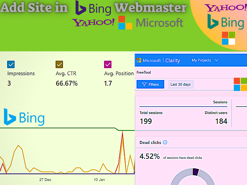 Setup Bing Webmaster and Microsoft Clarity dashboard ...