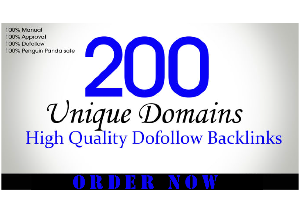 I Will Do 200 Unique Domain Dofollow Blogcomment Back...