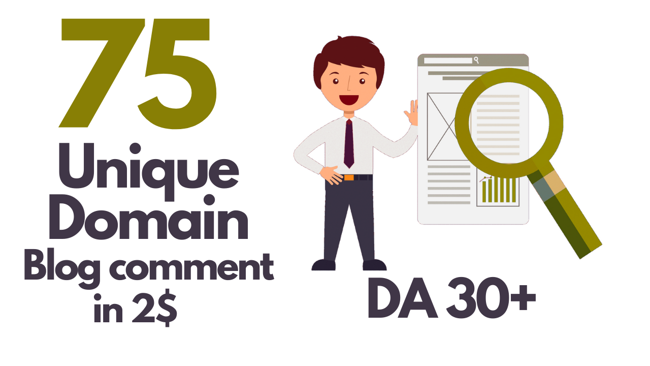 i will do 75 unique domain high authority do follow b...