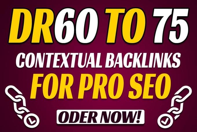 I will 10 PBN DR 60to75 high quality do follow perman...