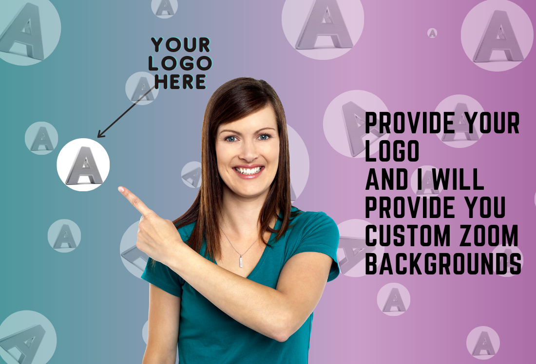 I will design customized zoom virtual backgrounds for...