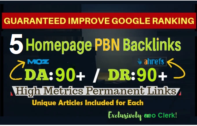 Permanent 5 PBN Links High DA 70 Plus DR 60 plus and ...