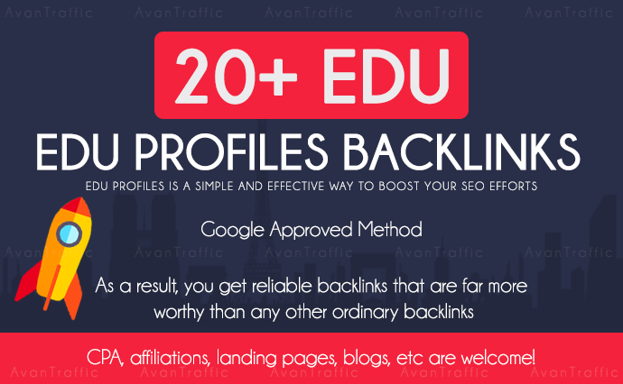 Build 20 Edu/GOV high quality backlinks improves SEO ...