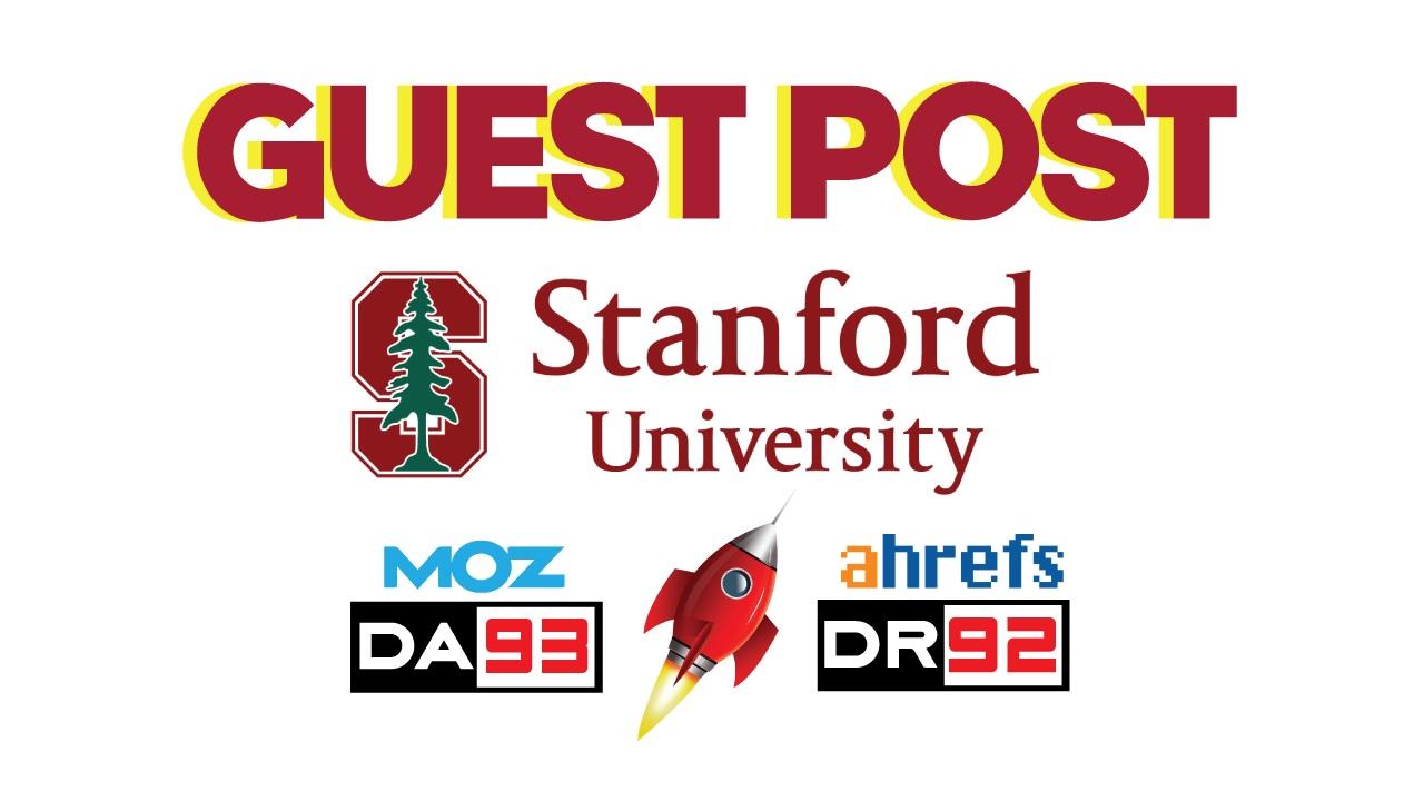 provide guest post on USA education website stanford ...
