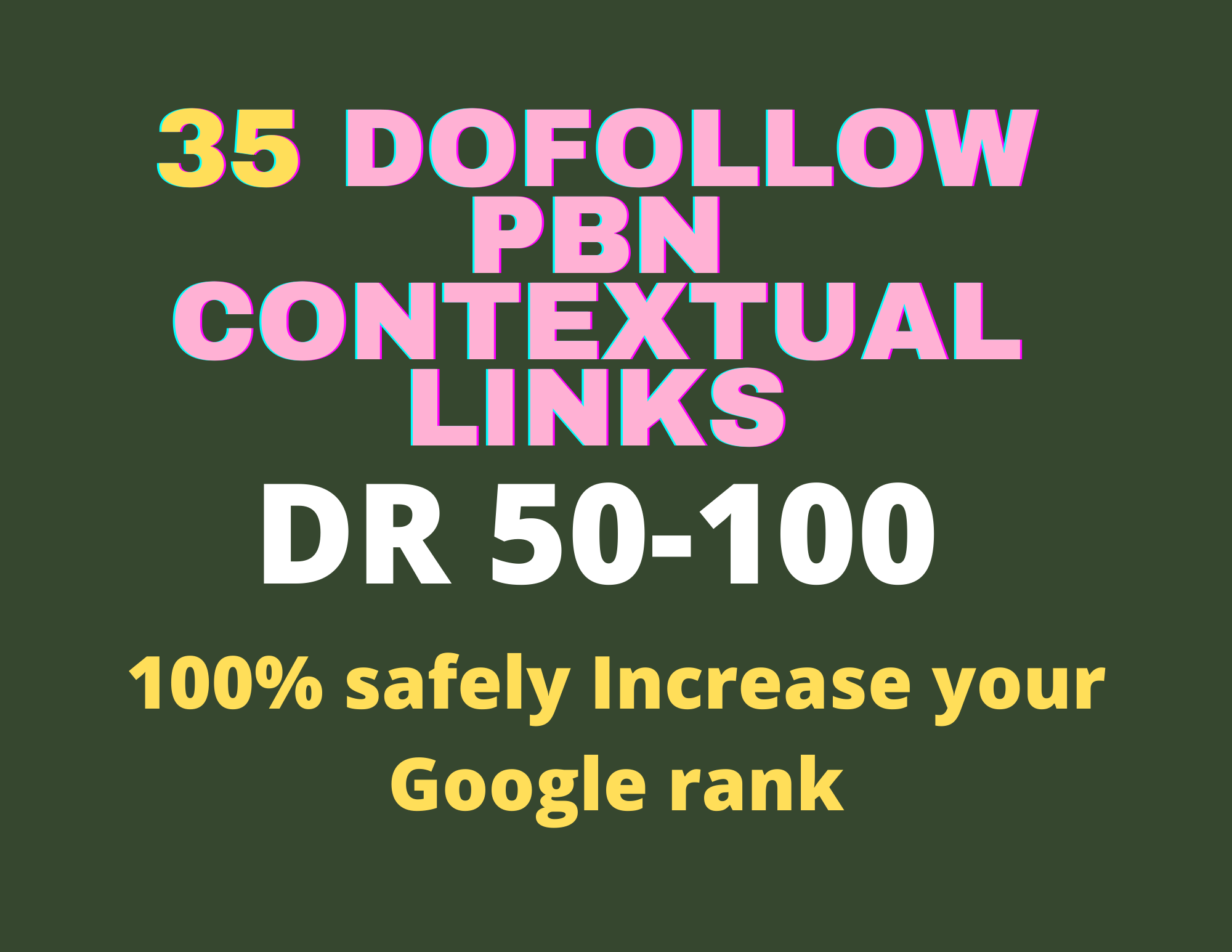 Dofollow 35 PBNs Backlinks DR 100 to 50 - Definitely ...
