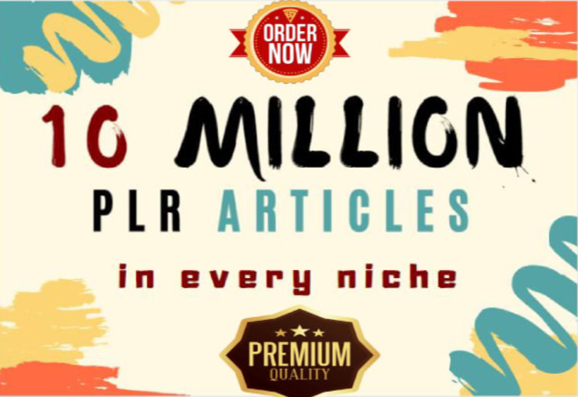 I will send you 10M PLR, 8000 Ebooks, 6000 images, ...