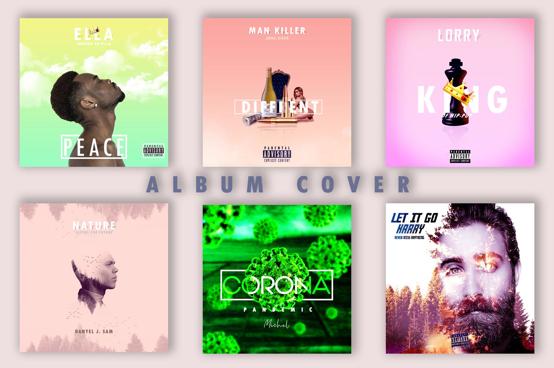 i will design mixtape, single or album cover art