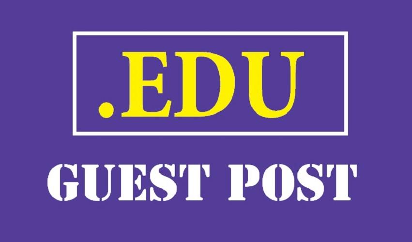Publish one. EDU Guest Post DA 91