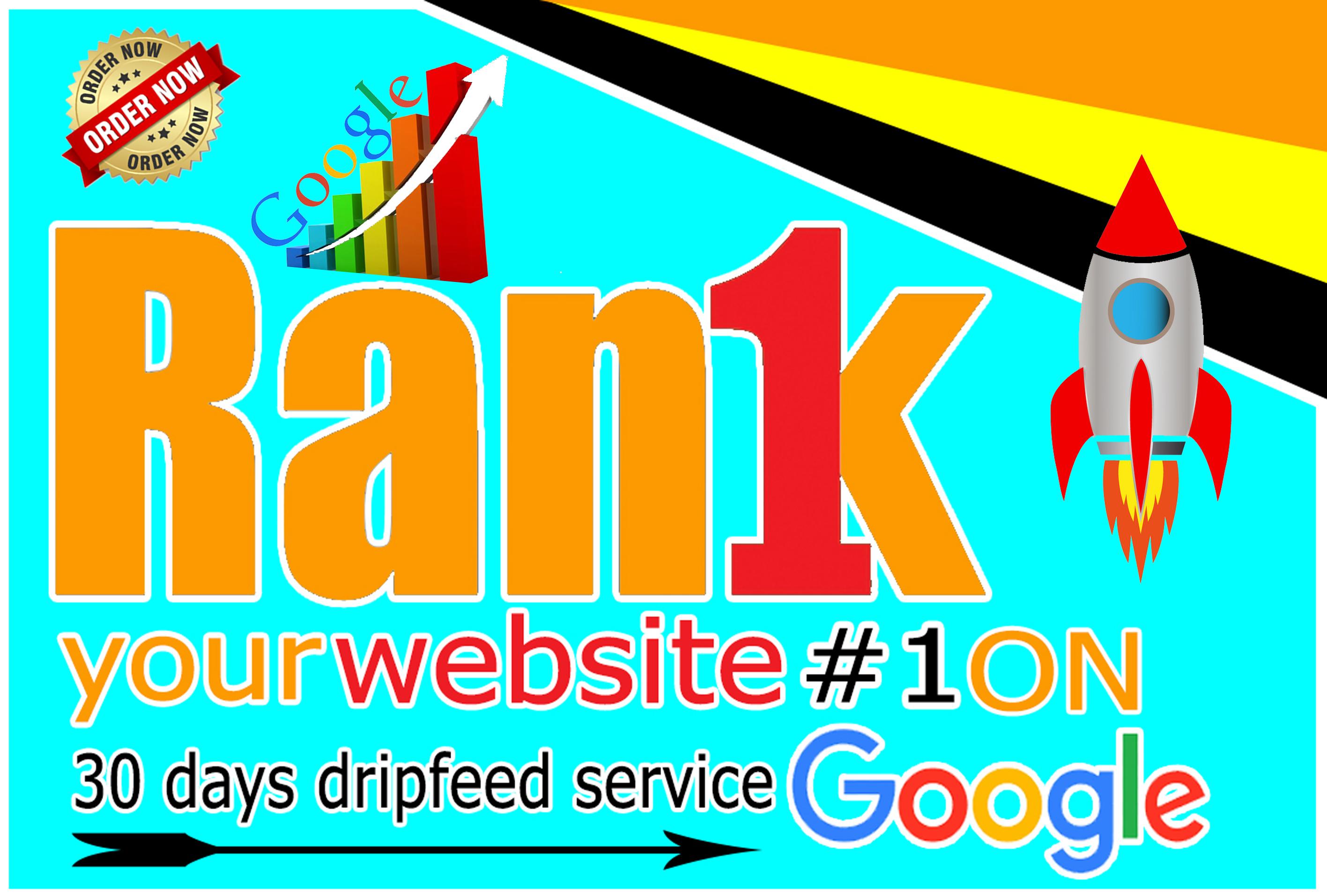 Rank Your Website on Google Top. Using 30 Days of Hig...