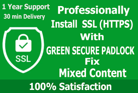 I will configure http to https install ssl certificat...
