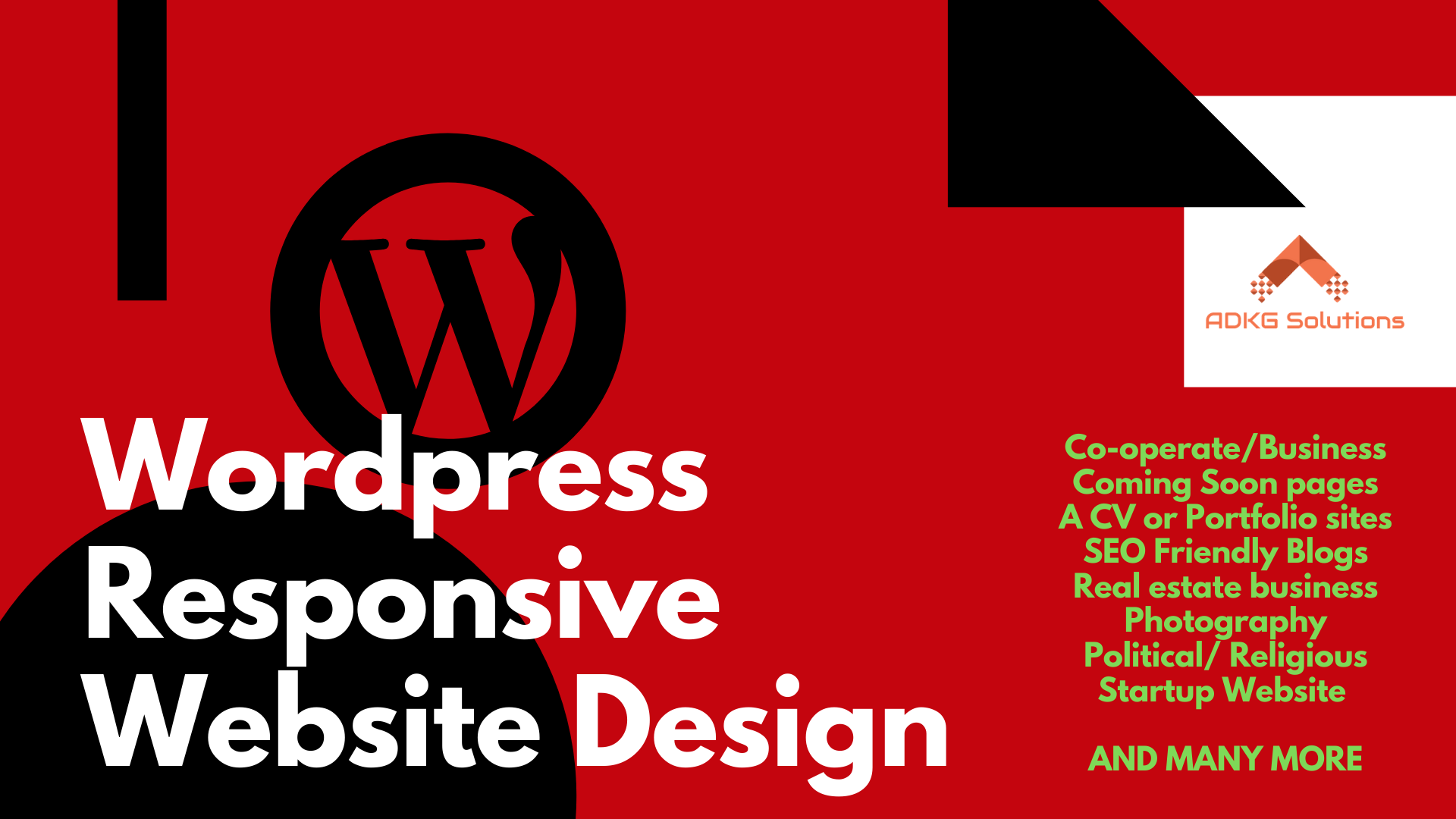 I will build a professional wordpress website design ...