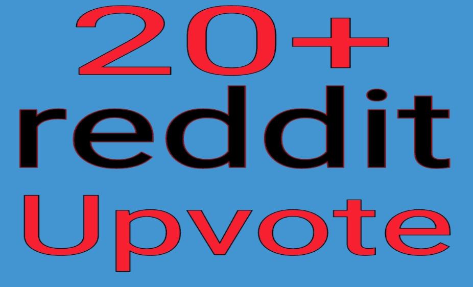 20+ High Quility World Wide Reddit Upvote