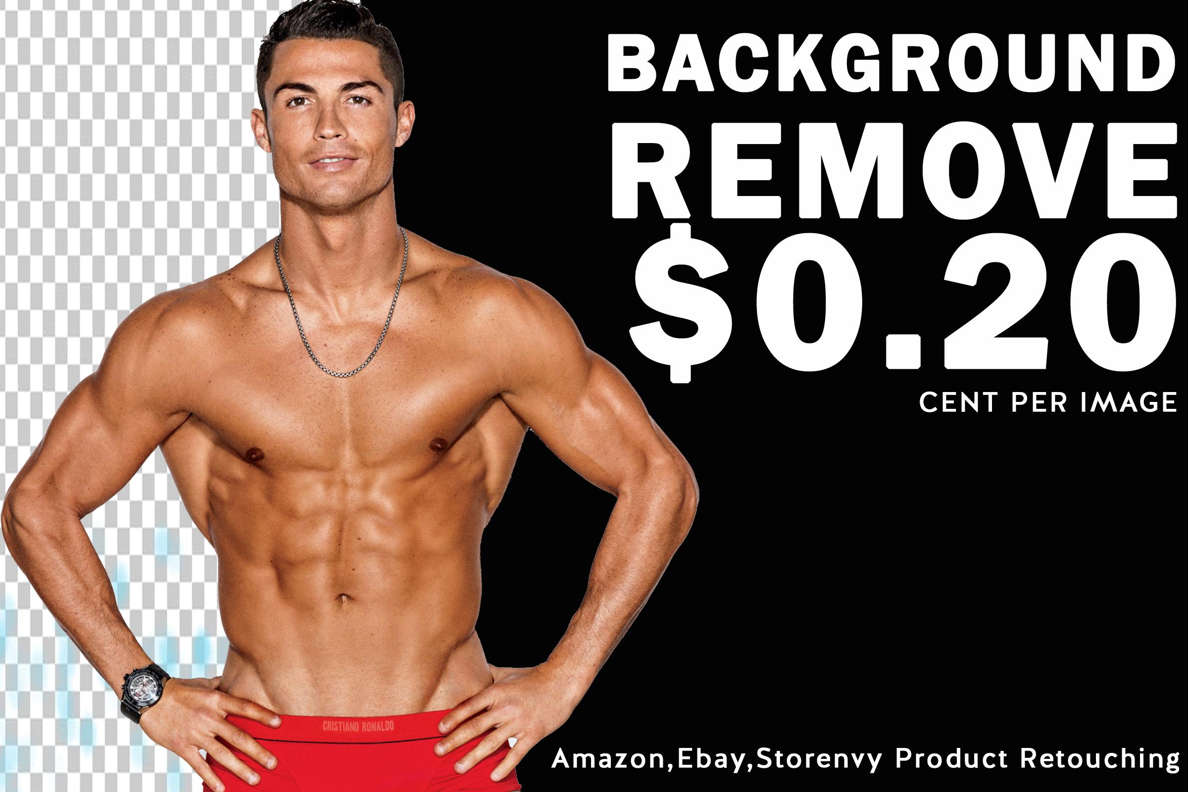 I will cut out or remove background and retouching wi...