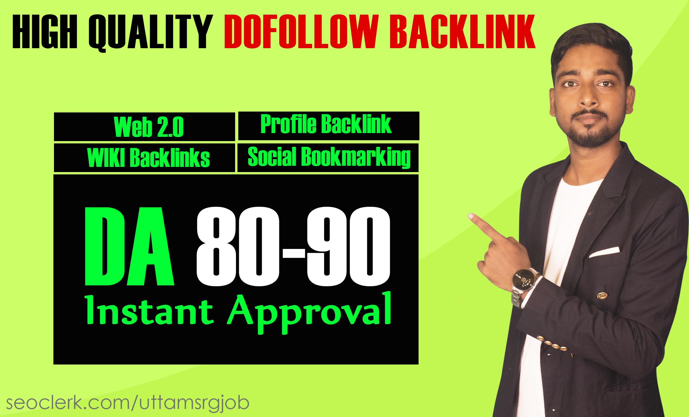 DA 80+ White Hat Contextual SEO Dofollow High Quality...