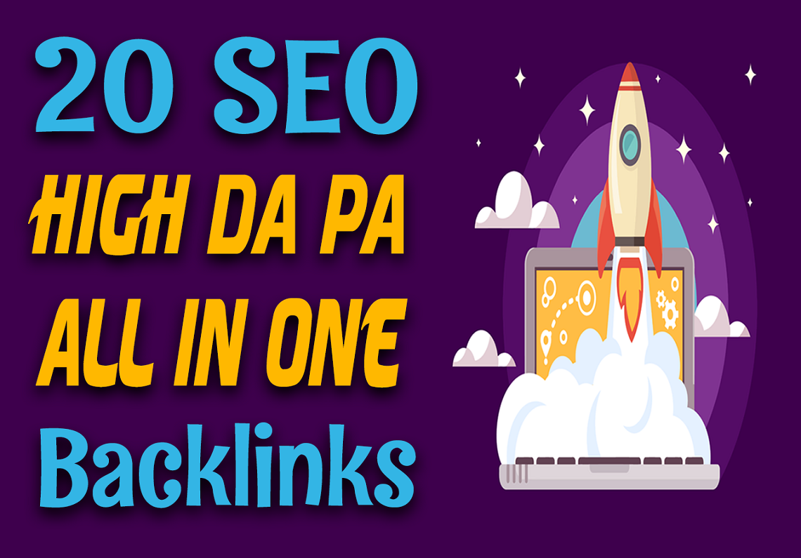 Manually Do 20 High Quality All in One Mixed SEO Back...