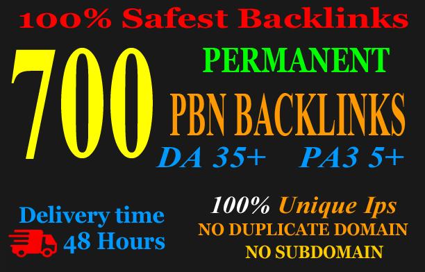 Build 700+Web2.0 PBN Backlink in your website hompage...
