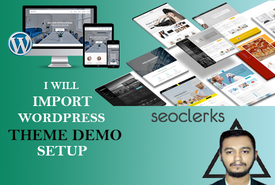 I will install premium theme demo and setup