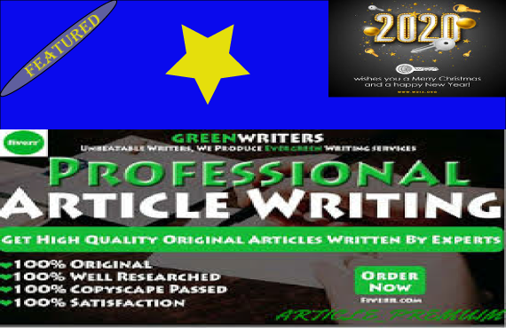 Do 2000 words SEO article writing, blog writing, co...