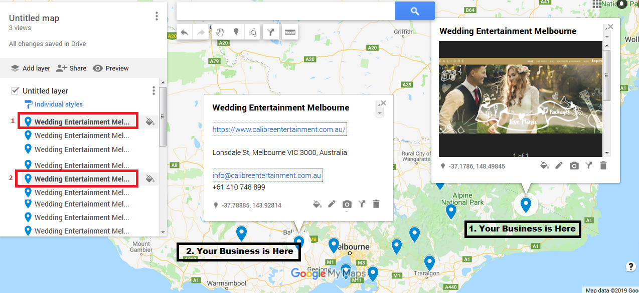I will manually make 150 google map citations for loc...