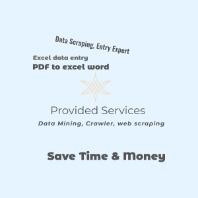 I will scrap websites, data mining and collect email...