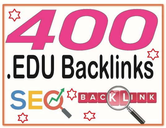 Provide 400 Edu and Gov Backlinks best for your seo