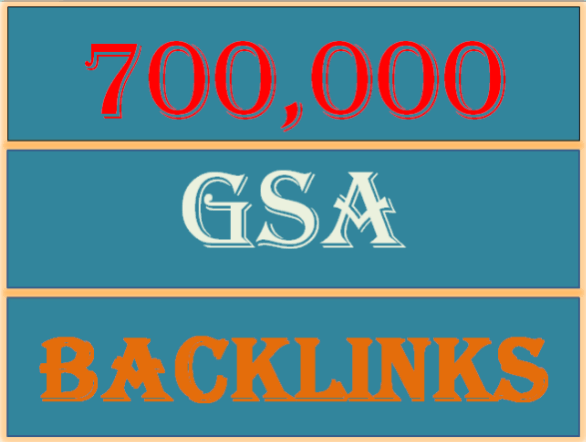 700K GSA Backlinks for whitehat seo to rank your page...