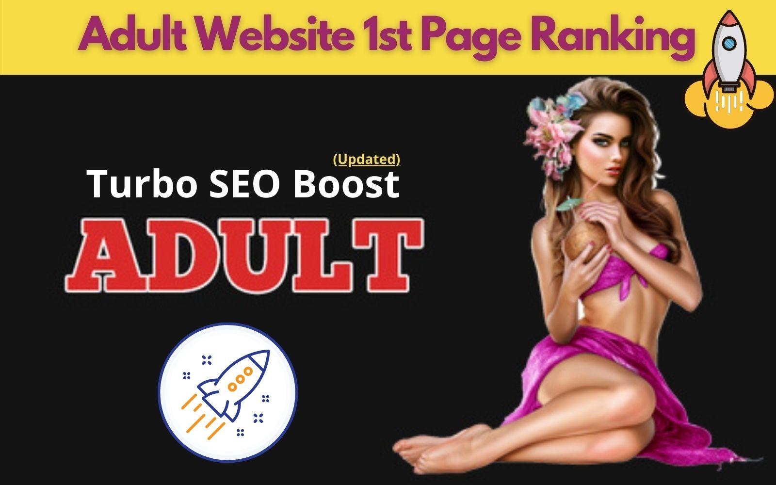 1000 Dofollow Backlinks for Adult website to 1st page...