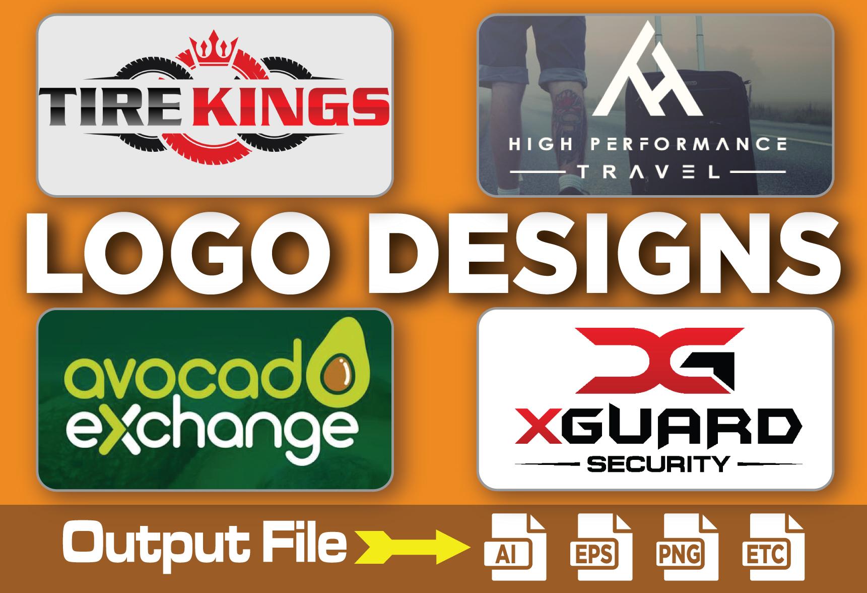 i will design flat, minimalist, coraporative logo d...