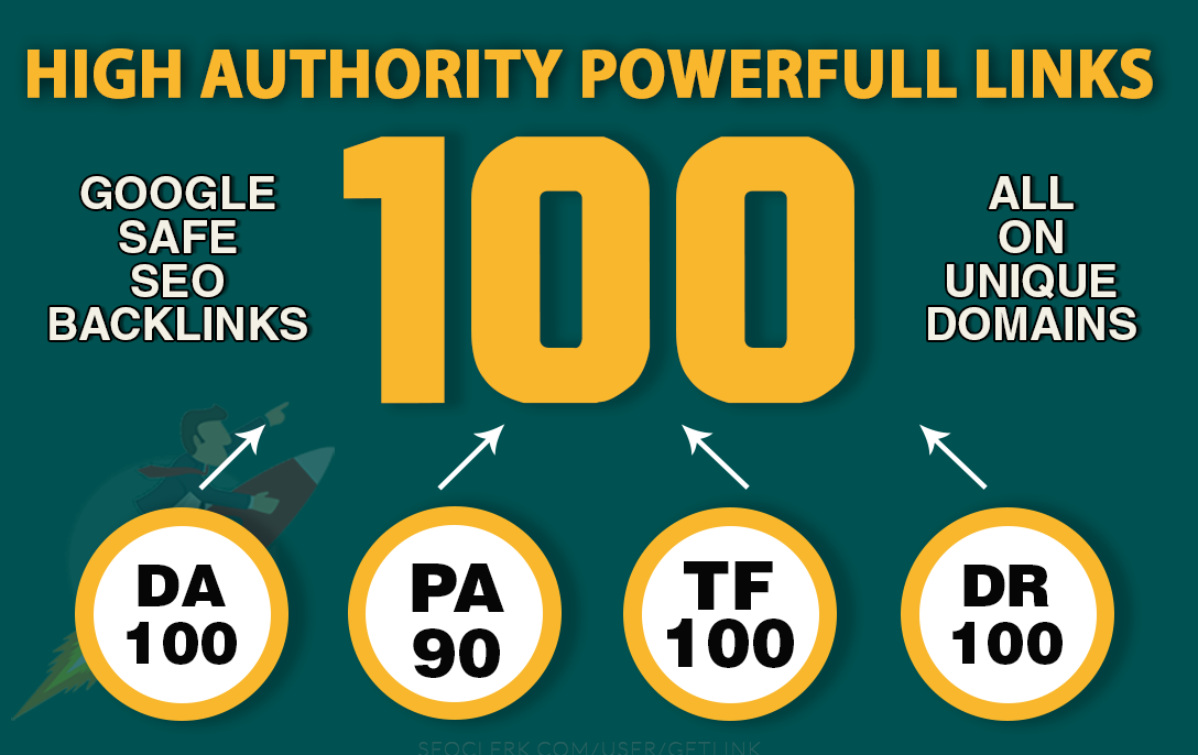 I will Create 100 unique domain SEO backlinks on tf10...