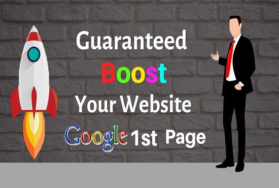 guaranteed boost your website with 25 high DA 40+ bac...